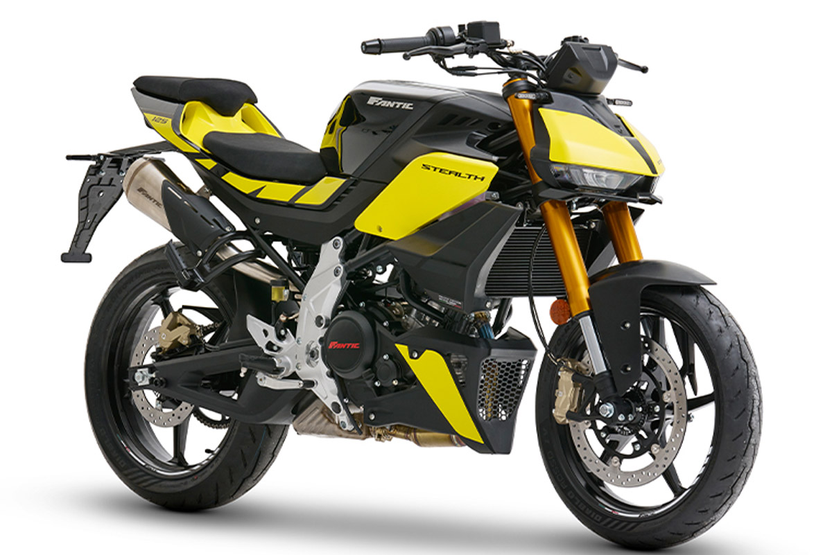 Fanti Stealth 125 2025 amarillo