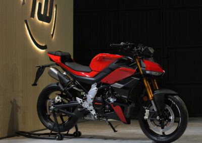 Fanti Stealth 125 2025 rojo
