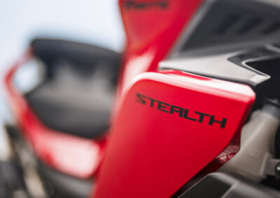 Fanti Stealth 125 2025 rojo